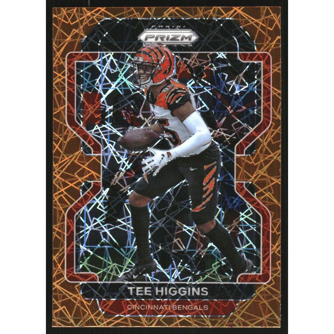 2021 Panini Prizm Prizms Lazer #271 Tee Higgins