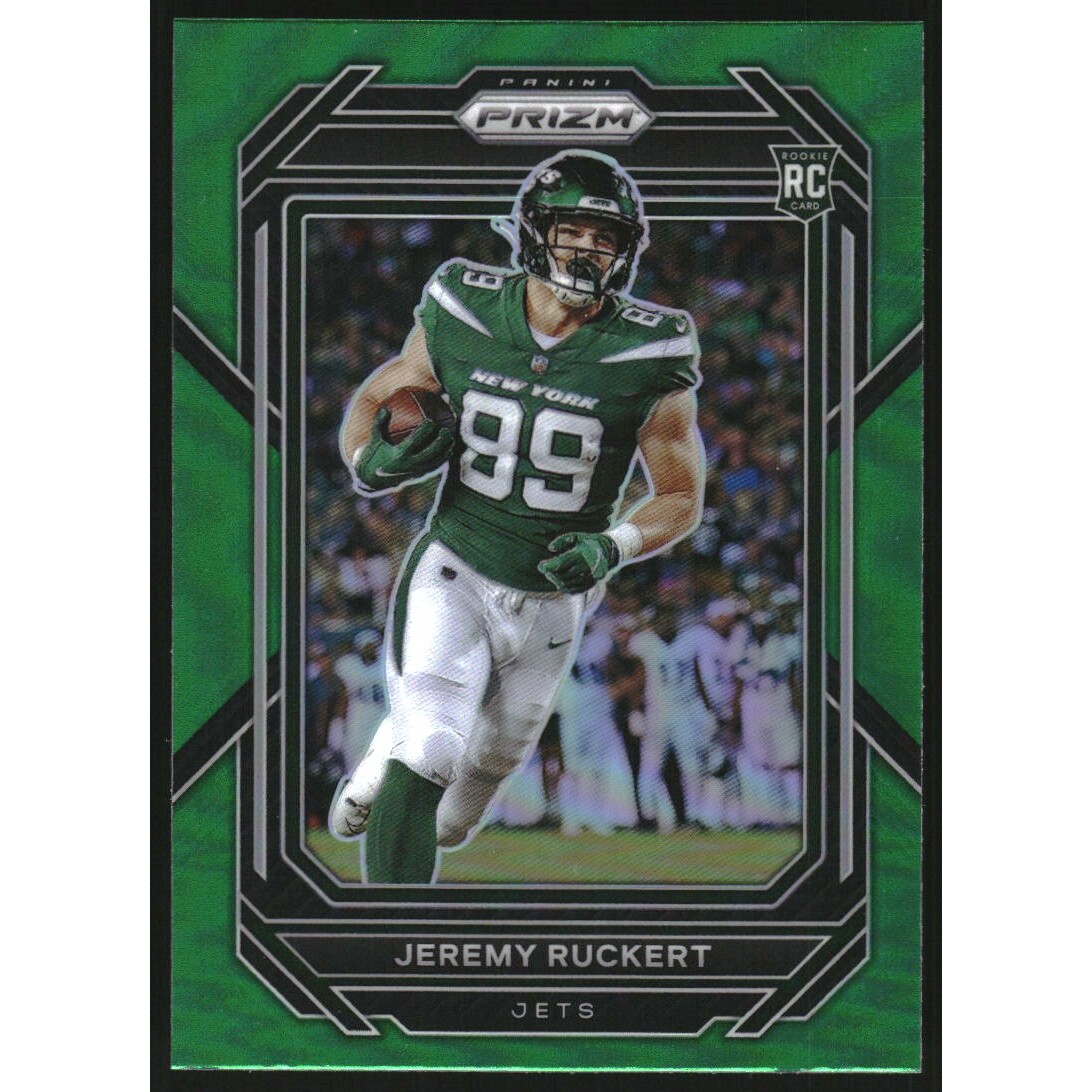 2022 Panini Prizm Prizms Green #361 Jeremy Ruckert. rookie card picture