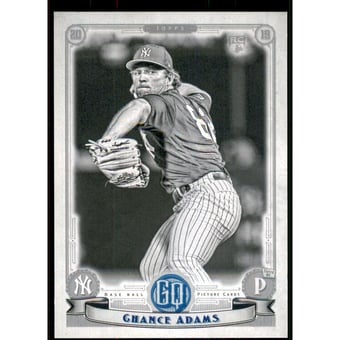 2019 Topps Gypsy Queen Black and White #141 Chance Adams