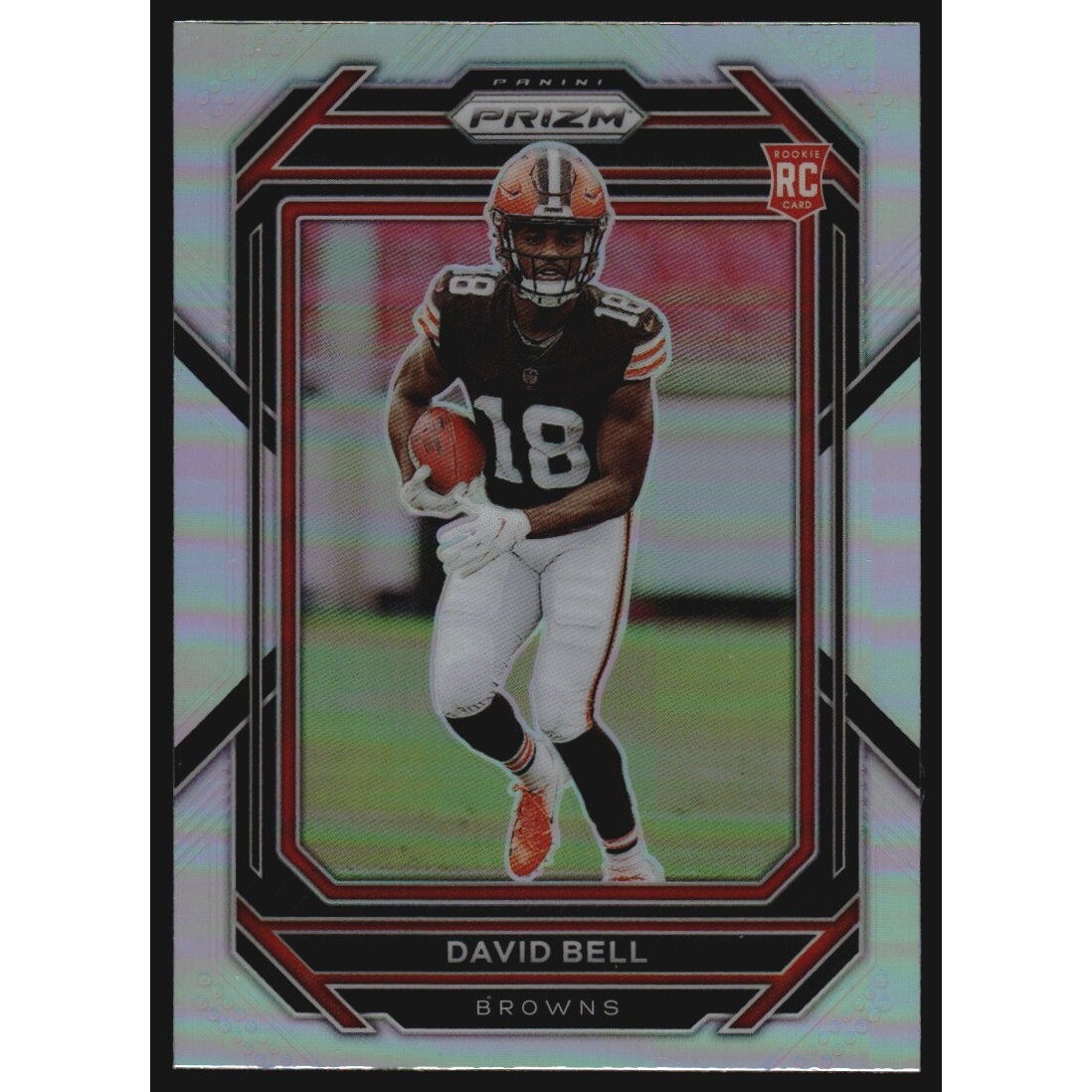 2022 Panini Prizm Prizms Silver #334 David Bell