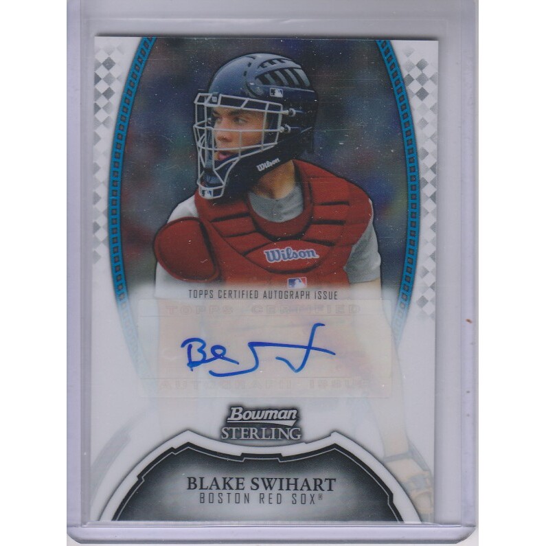 2011 Bowman Sterling Prospect Autographs #BSW Blake Swihart