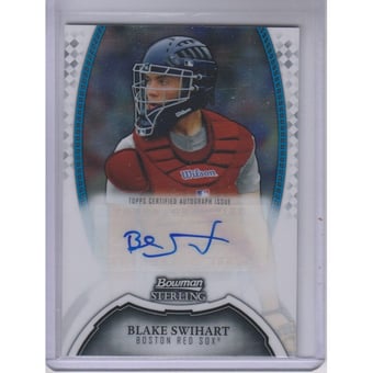 2011 Bowman Sterling Prospect Autographs #BSW Blake Swihart