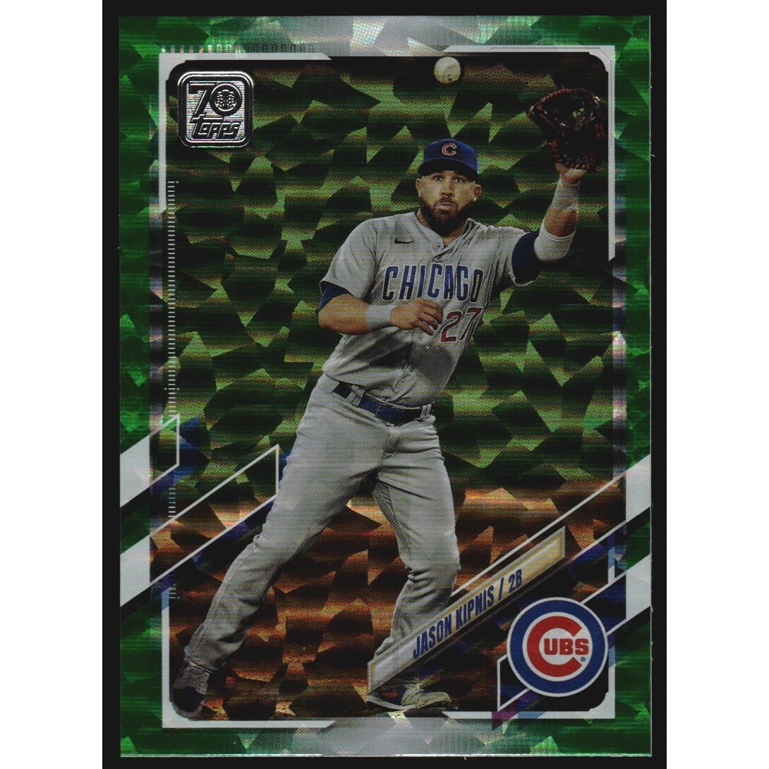 2021 Topps Green Foil #494 Jason Kipnis. rookie card picture