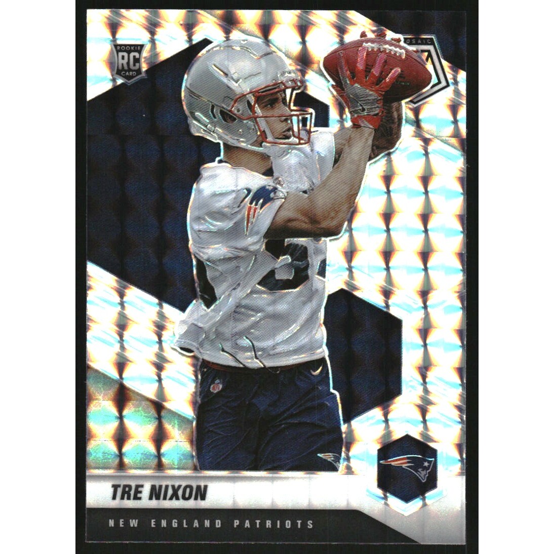 2021 Panini Mosaic Mosaic #398 Tre Nixon. rookie card picture