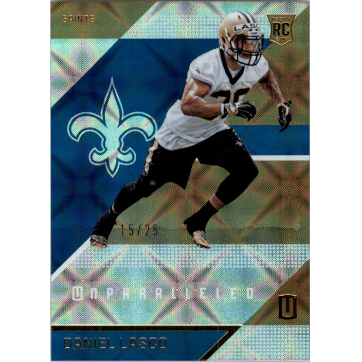 2016 Panini Unparalleled Blue #159 Daniel Lasco/25