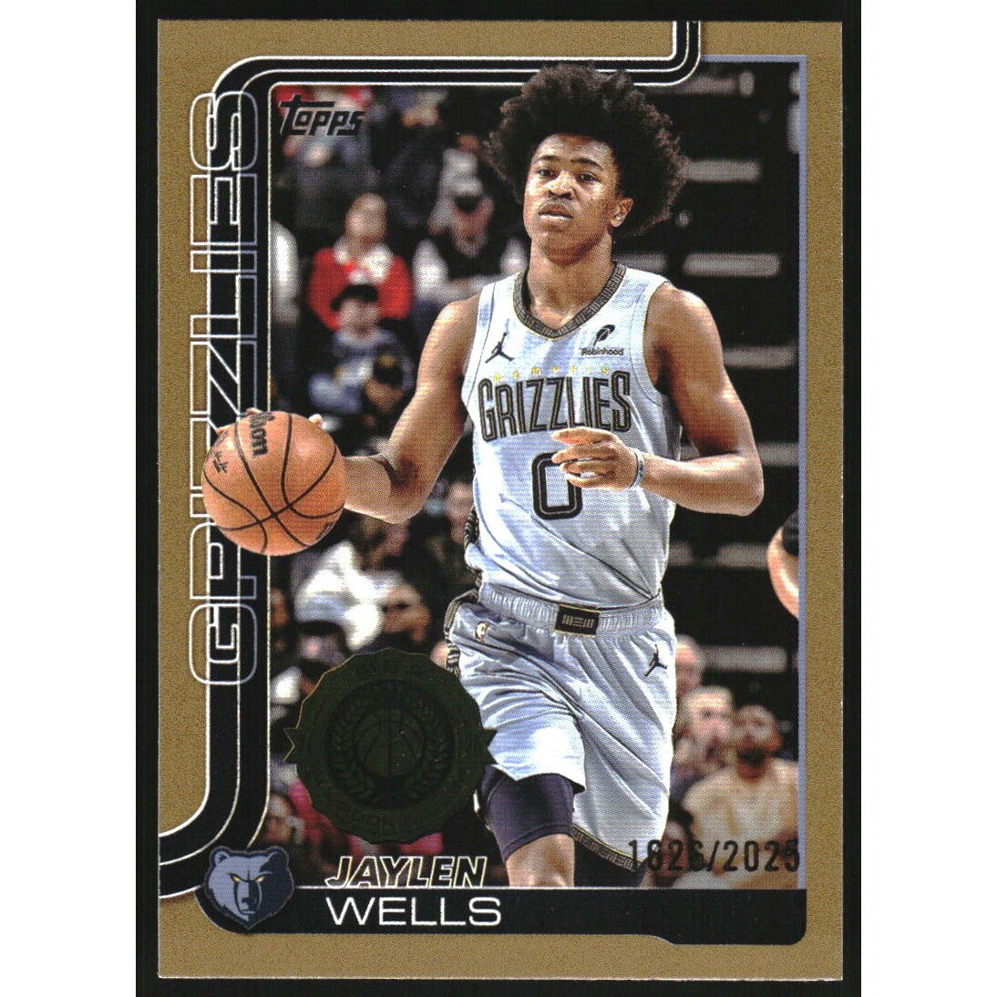 2025-26 Topps Gold #183 Jaylen Wells