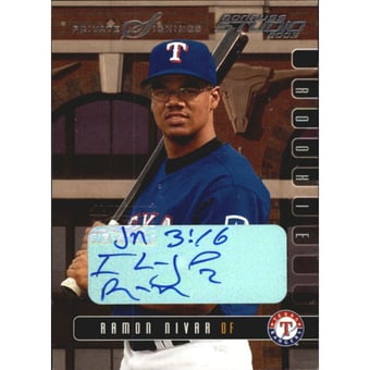 2003 Studio Private Signings #210 Ramon Nivar ROO/100