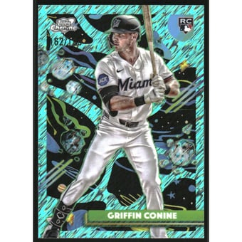 2025 Topps Cosmic Chrome Aqua Equinox Refractors #167 Griffin Conine