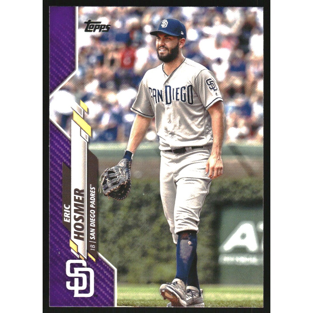 2020 Topps Meijer Purple #627 Eric Hosmer. rookie card picture