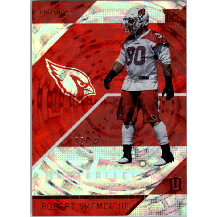 2016 Panini Unparalleled Red #185 Robert Nkemdiche/49. rookie card picture