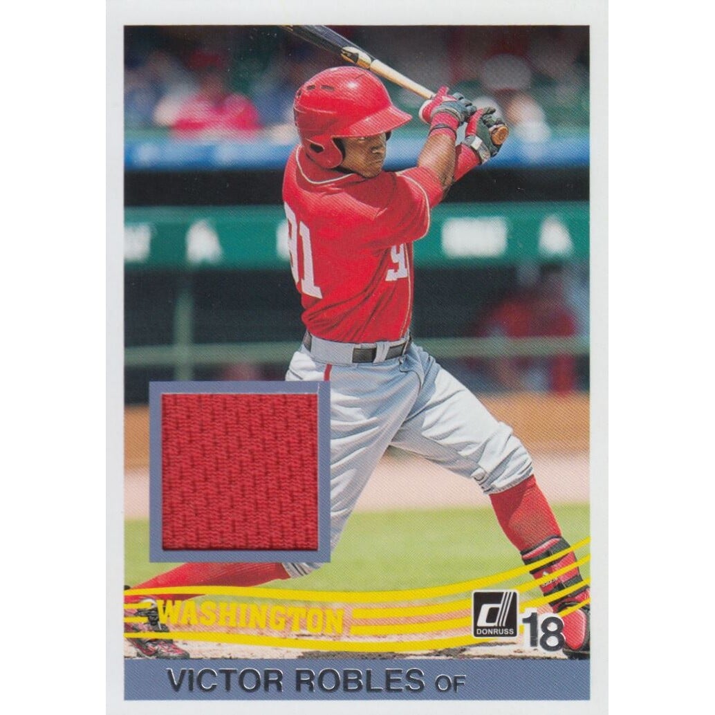 2018 Donruss '84 Retro Materials #R84VR Victor Robles. rookie card picture