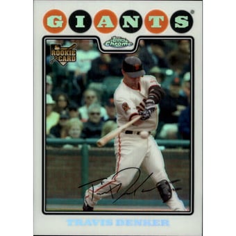 2008 Topps Update Chrome #CHR19 Travis Denker