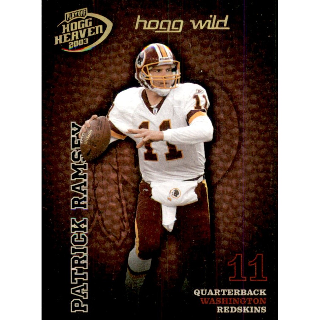 2003 Playoff Hogg Heaven Hogg Wild #145 Patrick Ramsey