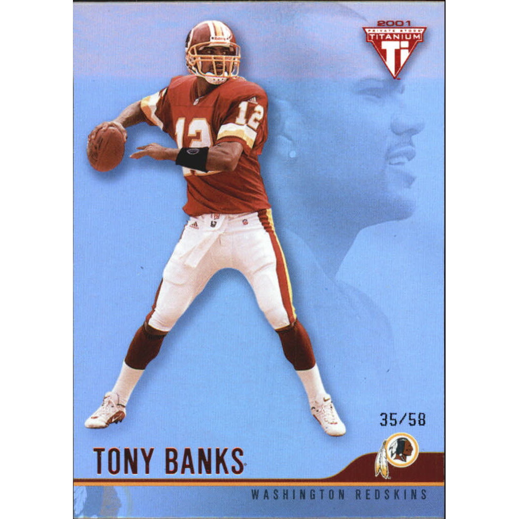 2001 Titanium Red #142 Tony Banks