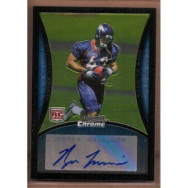 2008 Bowman Chrome Rookie Autographs #BC79 Ryan Torain G. rookie card picture