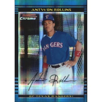 2002 Bowman Chrome X-Fractors #183 Antwon Rollins