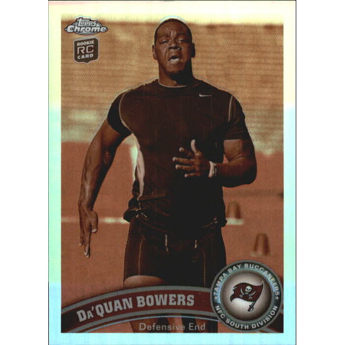 2011 Topps Chrome Sepia Refractors #72 Da'Quan Bowers
