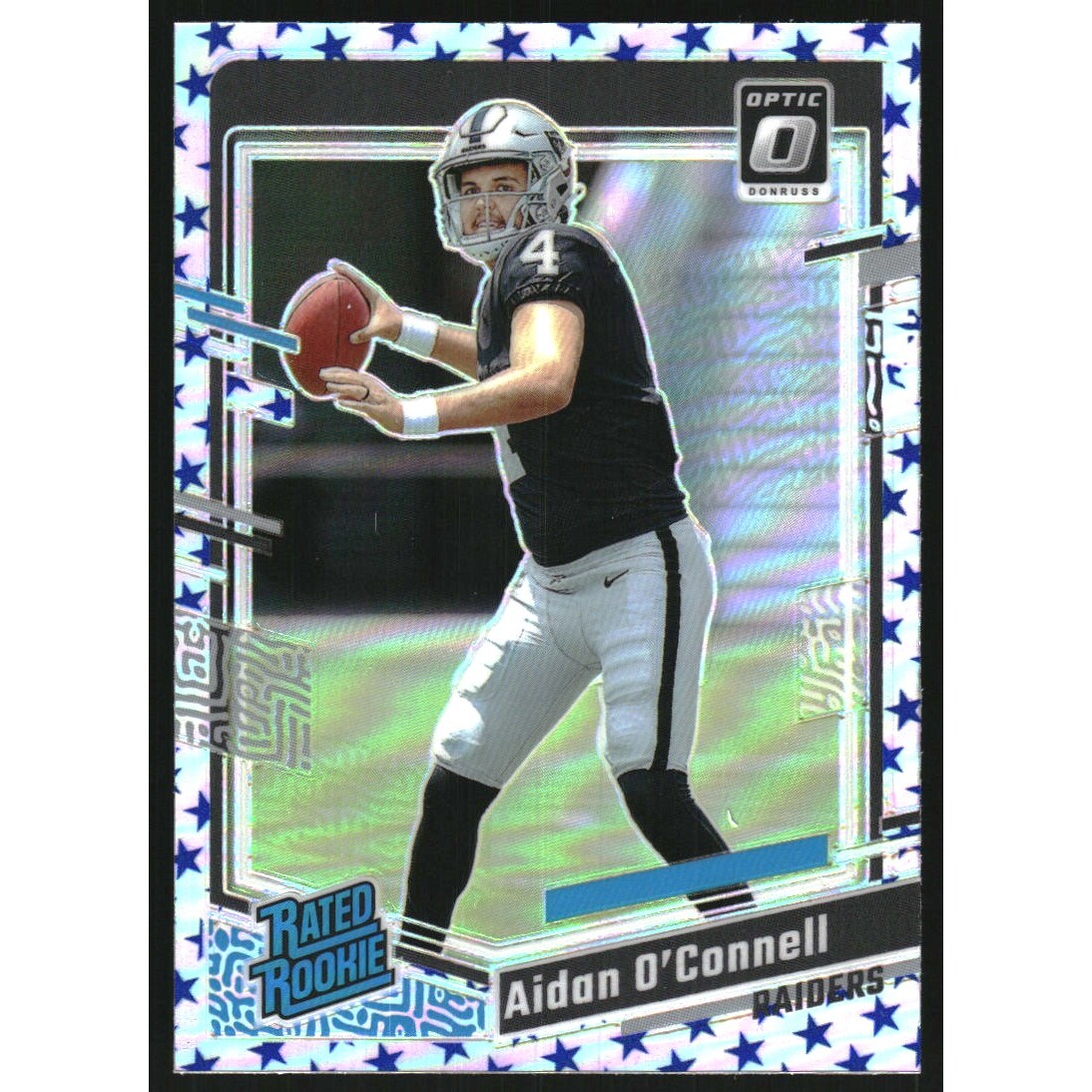 2023 Donruss Optic Stars #258 Aidan O'Connell RR. rookie card picture