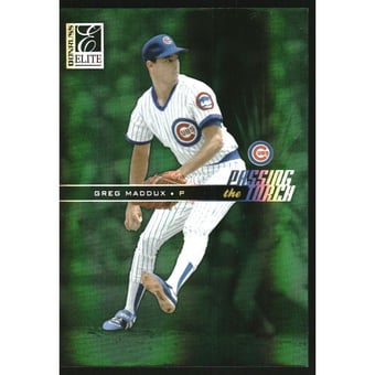 2004 Donruss Elite Passing the Torch Green #39 G.Maddux/M.Prior