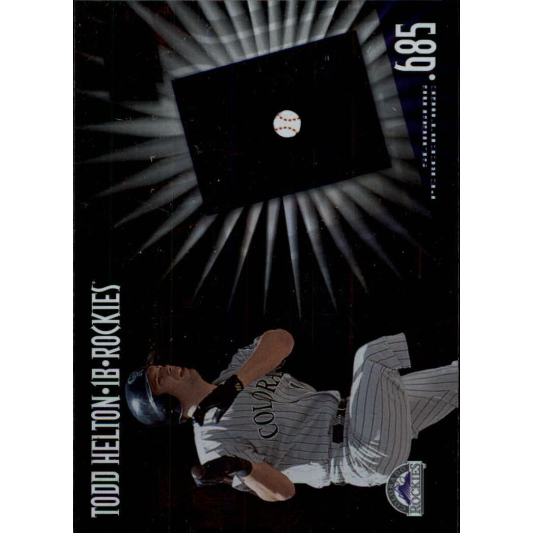 2002 Donruss Fan Club Pure Power #PP6 Todd Helton. rookie card picture