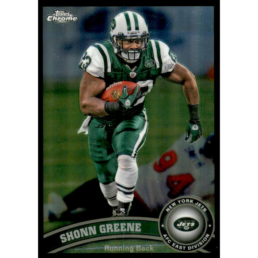 2011 Topps Chrome Black Refractors #187 Shonn Greene