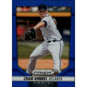 2014 Panini Prizm Prizms Blue Mojo #109 Craig Kimbrel