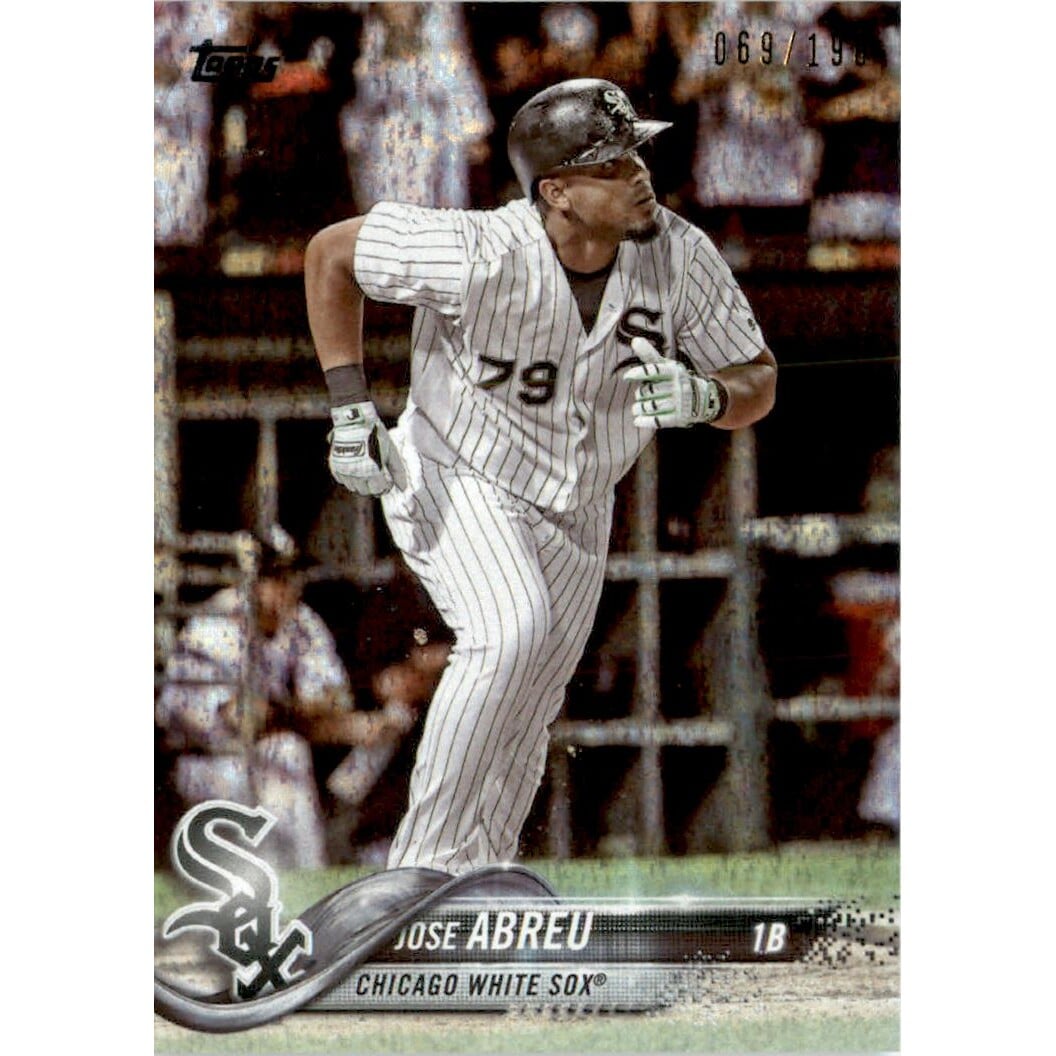 2018 Topps Factory Set Foilboard #280 Jose Abreu. rookie card picture