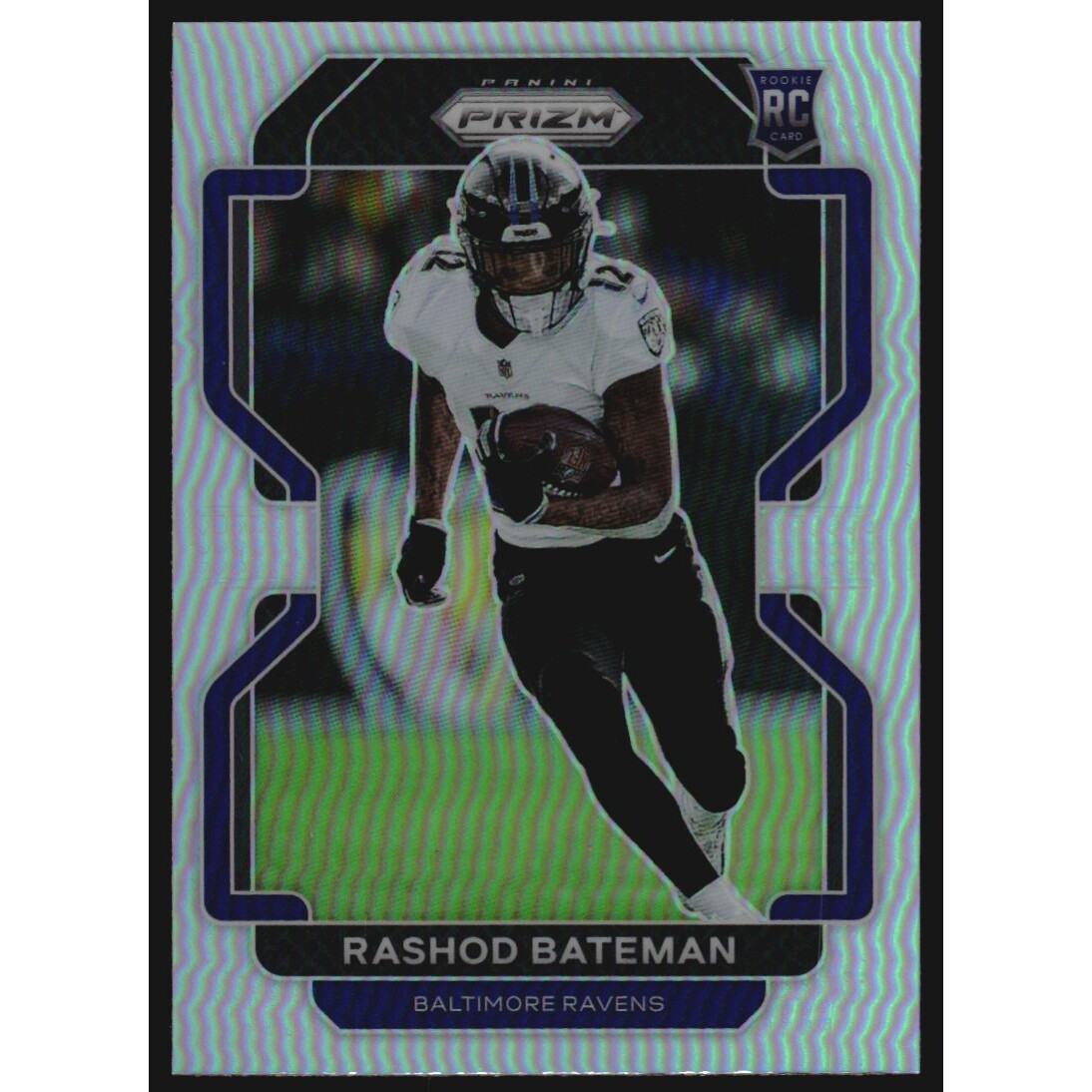 2021 Panini Prizm Rookie Variations Prizms #340 Rashod Bateman