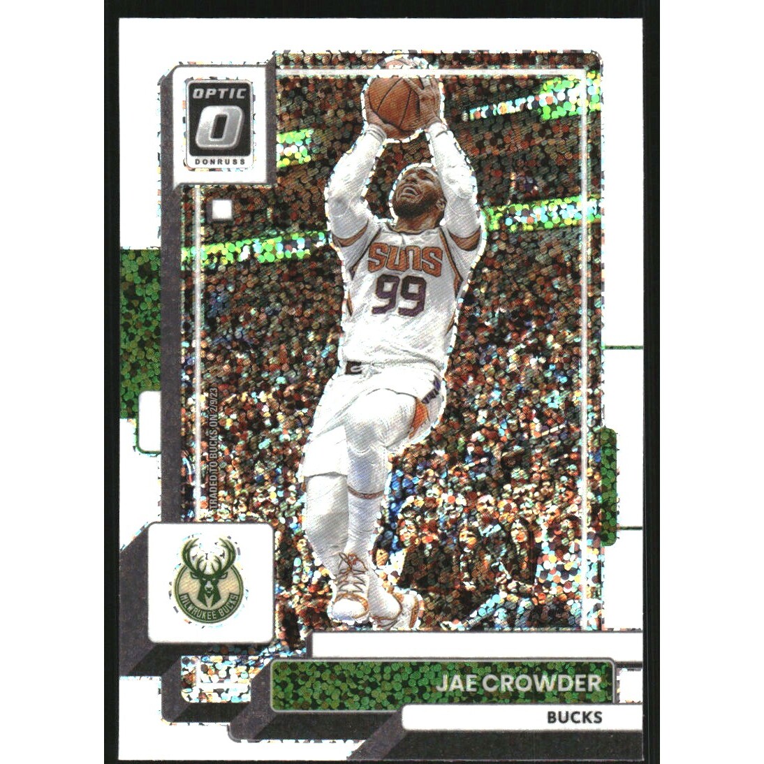 2022-23 Donruss Optic White Sparkle #113 Jae Crowder. rookie card picture