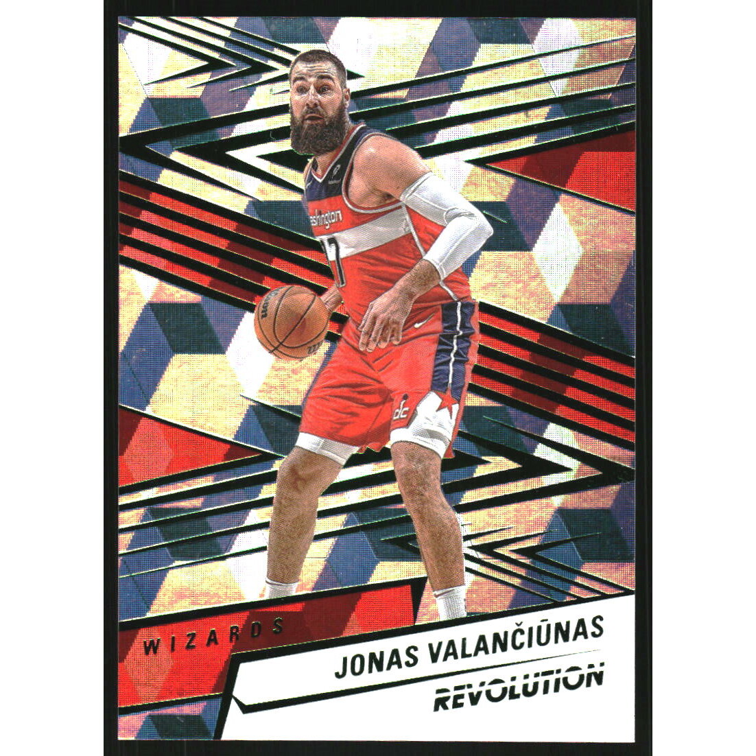 2024-25 Panini Revolution Cubic #99 Jonas Valanciunas