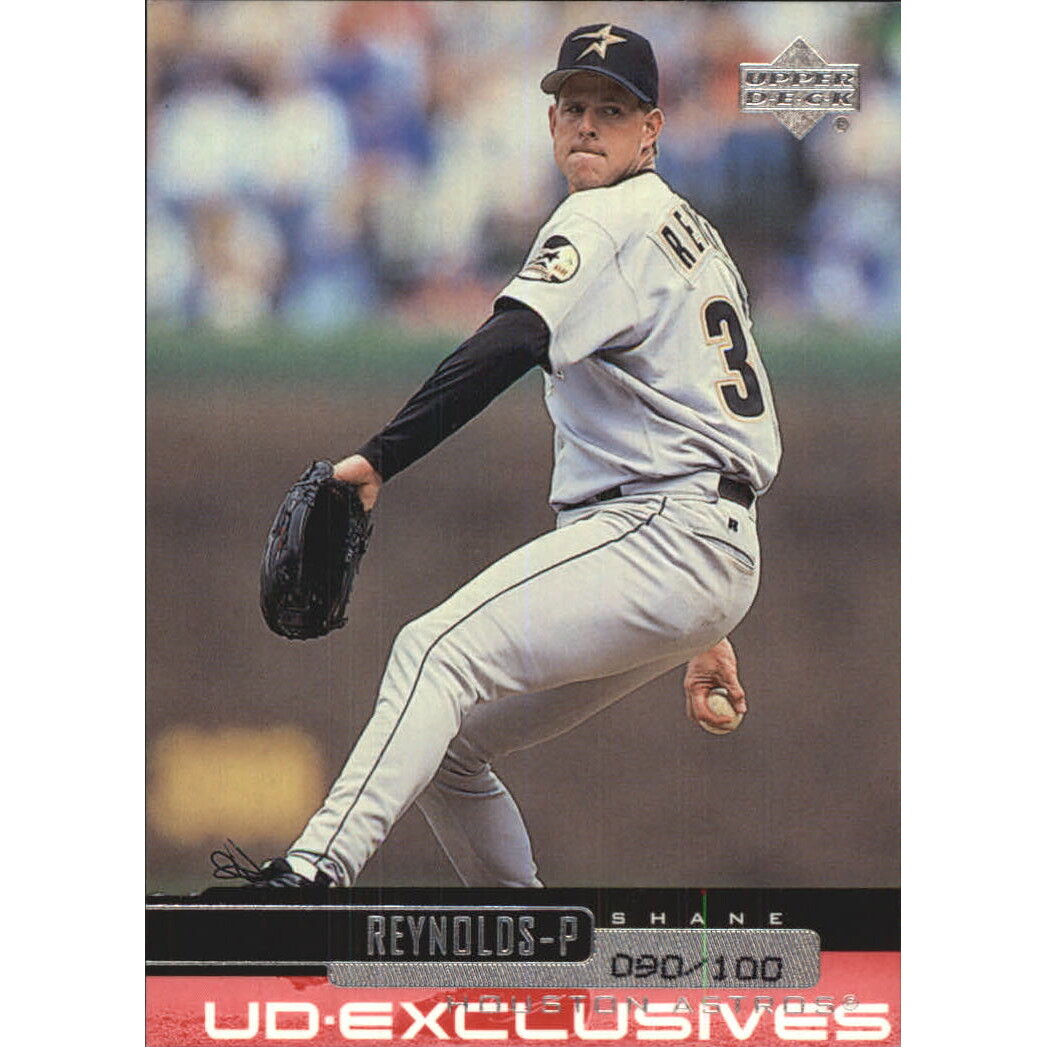 2000 Upper Deck Exclusives Silver #130 Shane Reynolds. rookie card picture