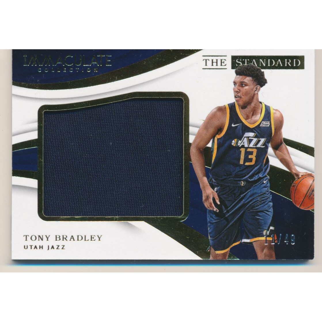 2017-18 Immaculate Collection The Standard Relics #ST82 Tony Bradley/49