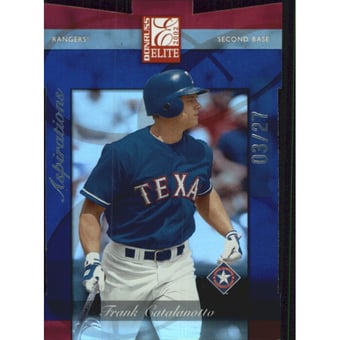 2002 Donruss Elite Aspirations #34 Frank Catalanotto/27