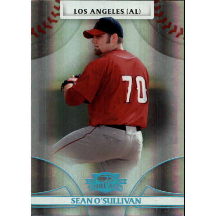 2008 Donruss Threads Century Proof Platinum #67 Sean O'Sullivan. rookie card picture