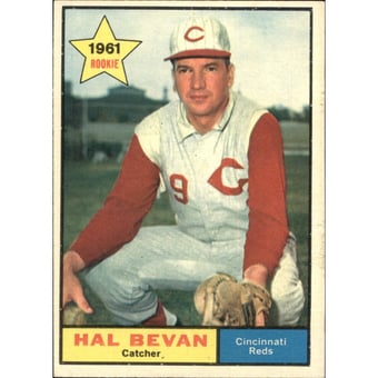 1961 Topps #456 Hal Bevan