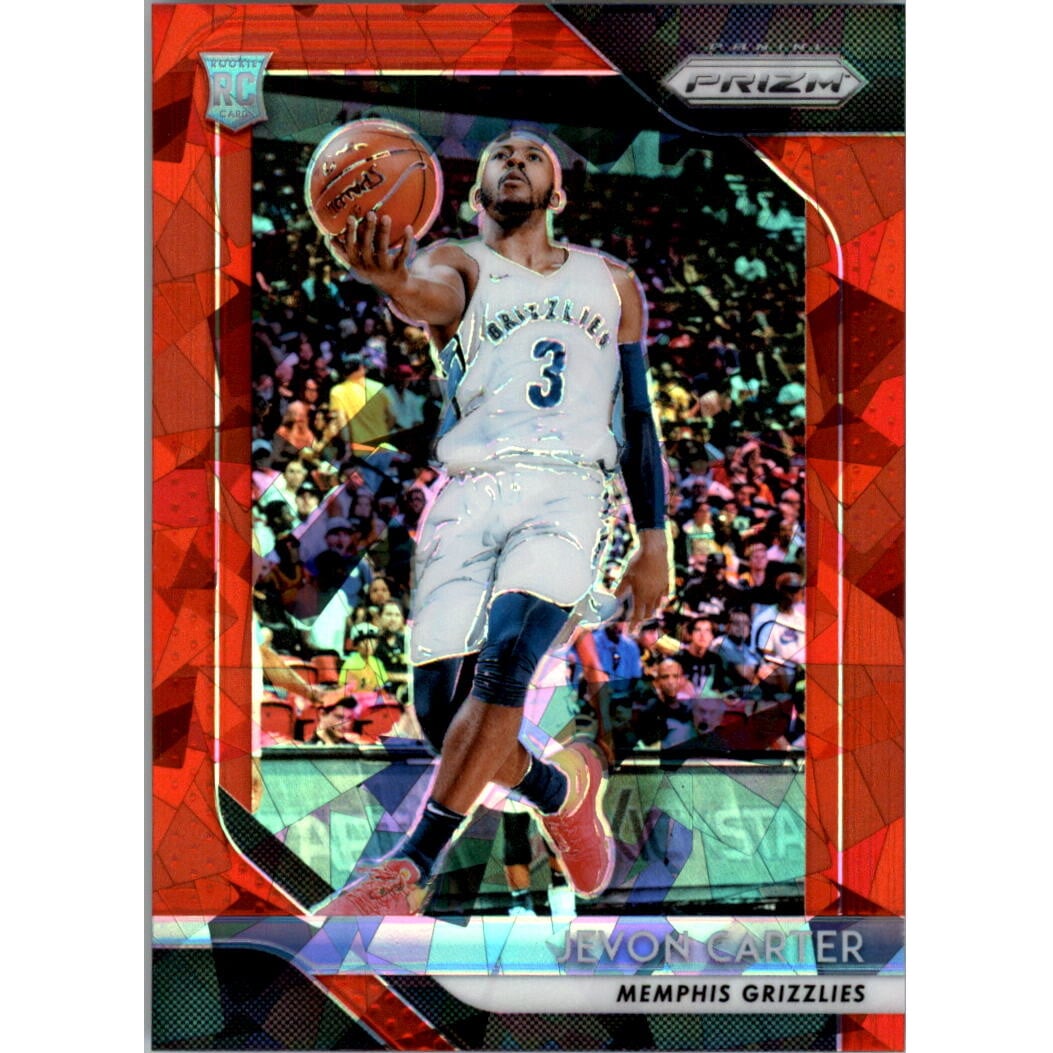 2018-19 Panini Prizm Prizms Red Ice #76 Jevon Carter. rookie card picture