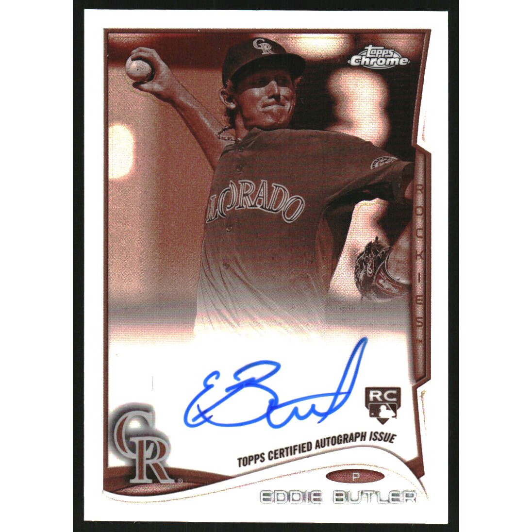 2014 Topps Chrome Sepia Refractors #3 Enny Romero