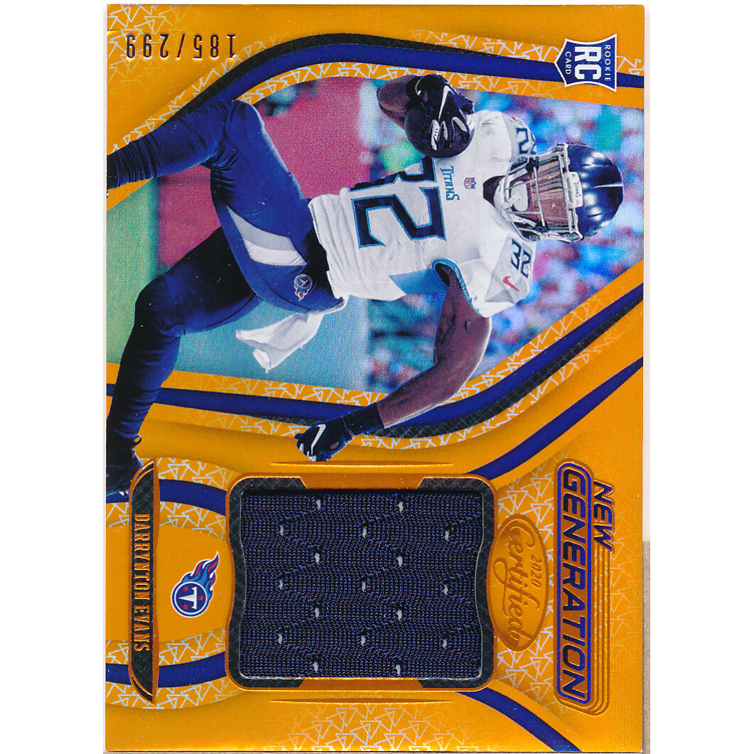 2020 Certified New Generation Jerseys Mirror Orange #32 Darrynton Evans