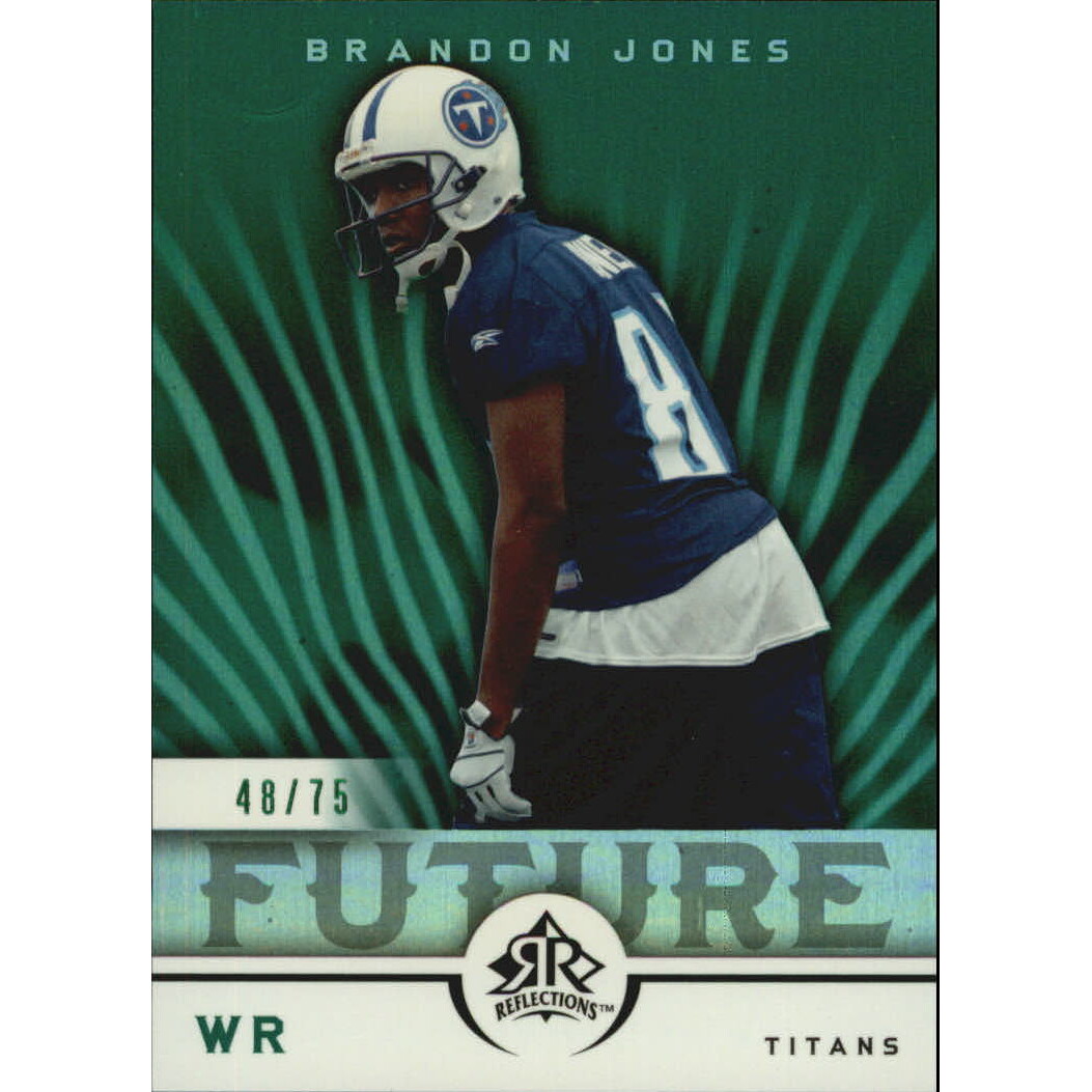 2005 Reflections Green #112 Brandon Jones