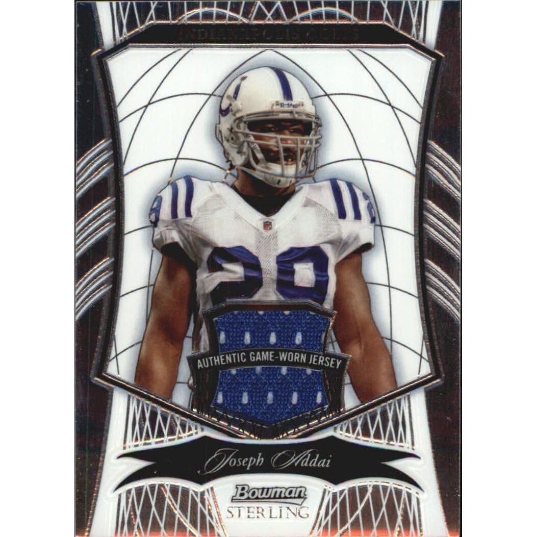 2009 Bowman Sterling #87 Joseph Addai JSY/189
