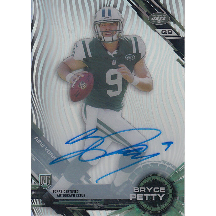 2015 Topps High Tek Autographs #76 Bryce Petty