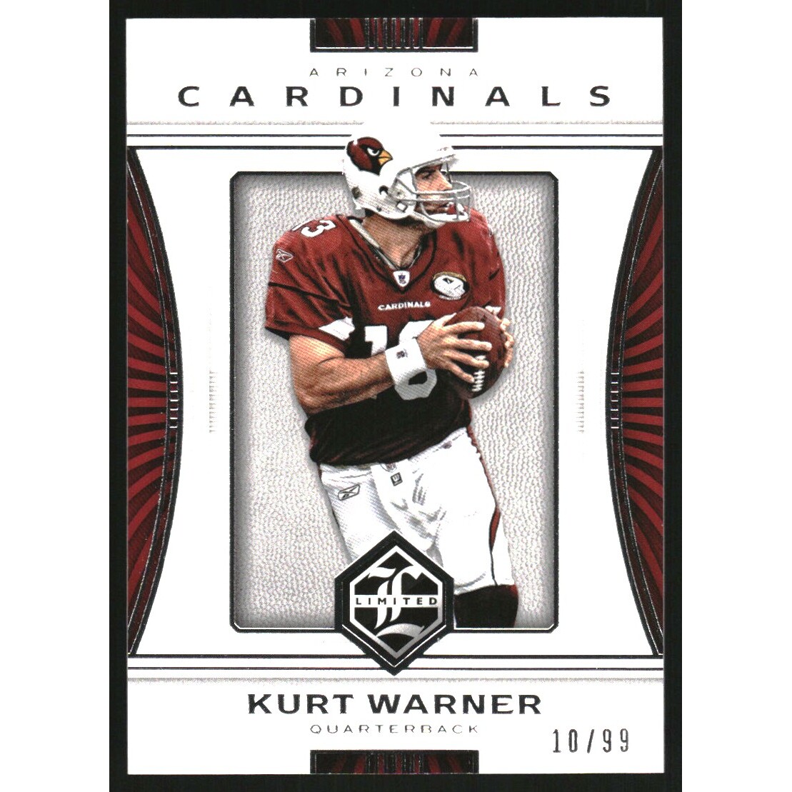 2017 Limited Silver Spotlight #91 Kurt Warner