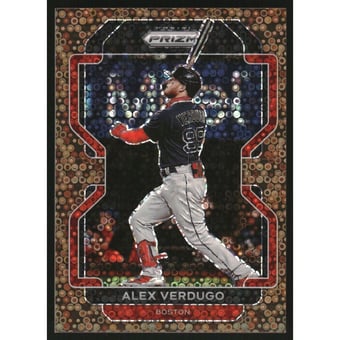 2022 Panini Prizm Prizms Bronze Donut Circles #85 Alex Verdugo