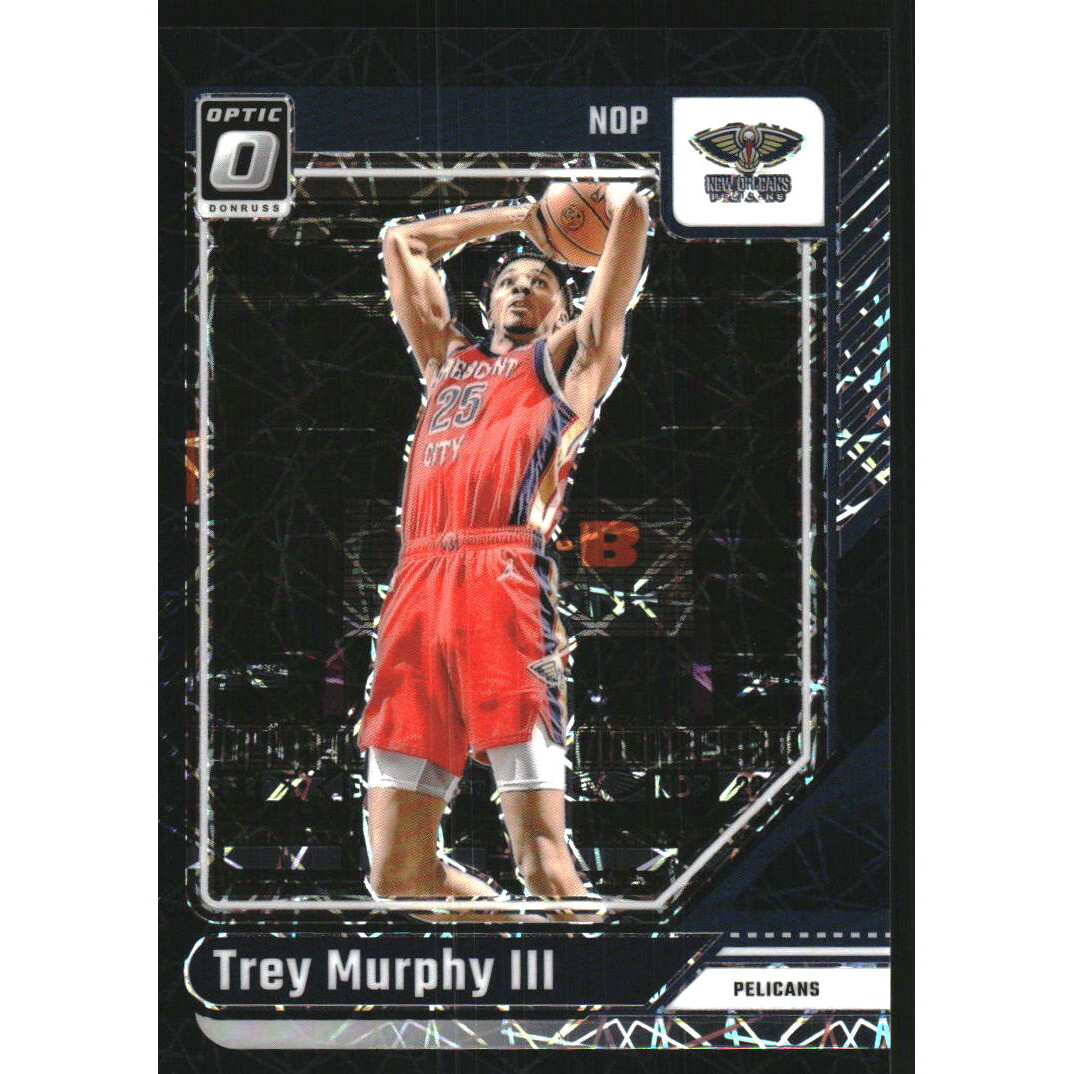 2024-25 Donruss Optic Black Velocity #179 Trey Murphy III