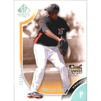 2009 SP Authentic Copper #142 Donald Veal