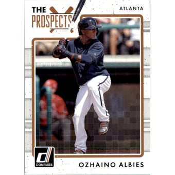 2017 Donruss The Prospects #TP4 Ozhaino Albies