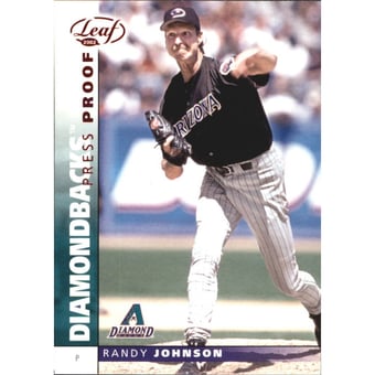 2002 Leaf Press Proofs Red #7 Randy Johnson