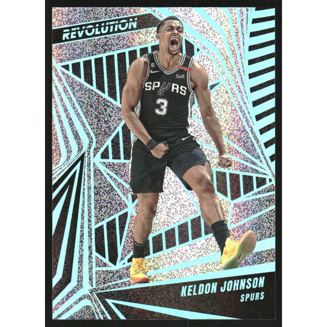 2023-24 Panini Revolution Neutron #82 Keldon Johnson