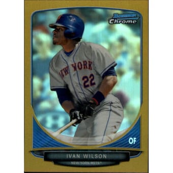 2013 Bowman Chrome Mini Gold Refractors #37 Ivan Wilson