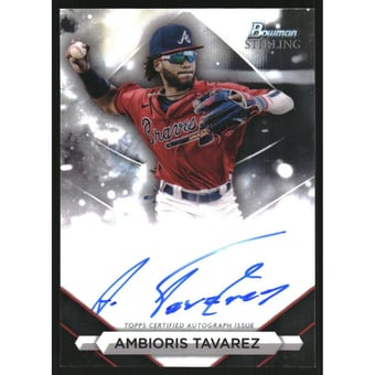 2023 Bowman Sterling Prospect Autographs #PAAT Ambioris Tavarez